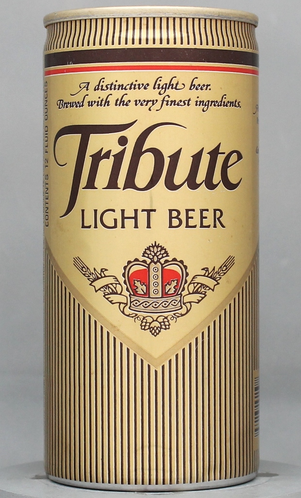 Tribute Light Beer 12 Oz Tab/Stay Top Can