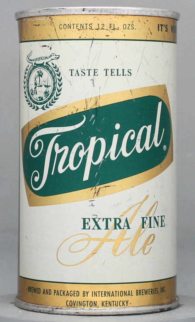 Tropical Extra Fine Ale 12 Oz Zip/Tab Top Can