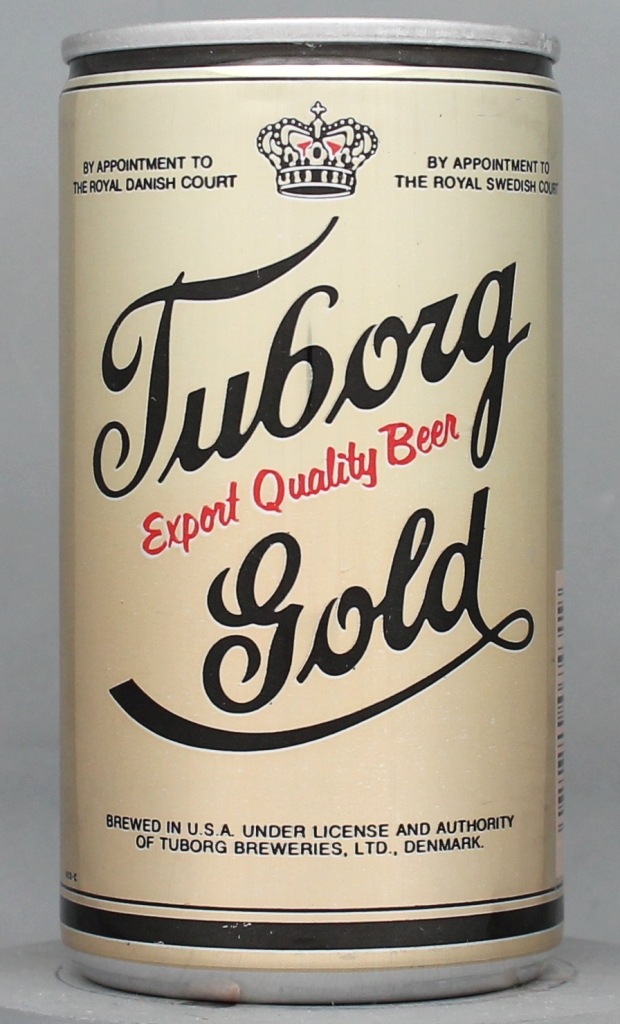 Tuborg Gold Beer 12 Oz Tab Top Can