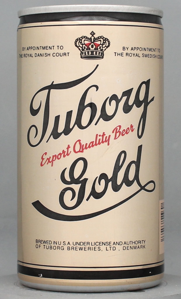 Tuborg Gold Export Quality Beer 12 Oz Tab Top Can