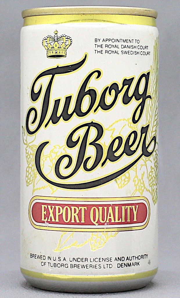 Tuborg Export Quality Beer 12 Oz Tab Top Can