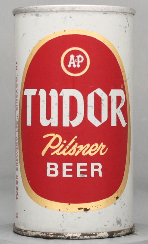 Tudor Pilsner Beer 12 Oz Tab Top Can
