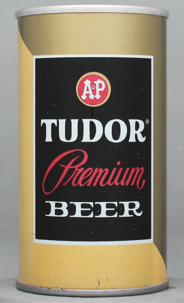 Tudor Premium Beer 12 Oz Tab Top Can