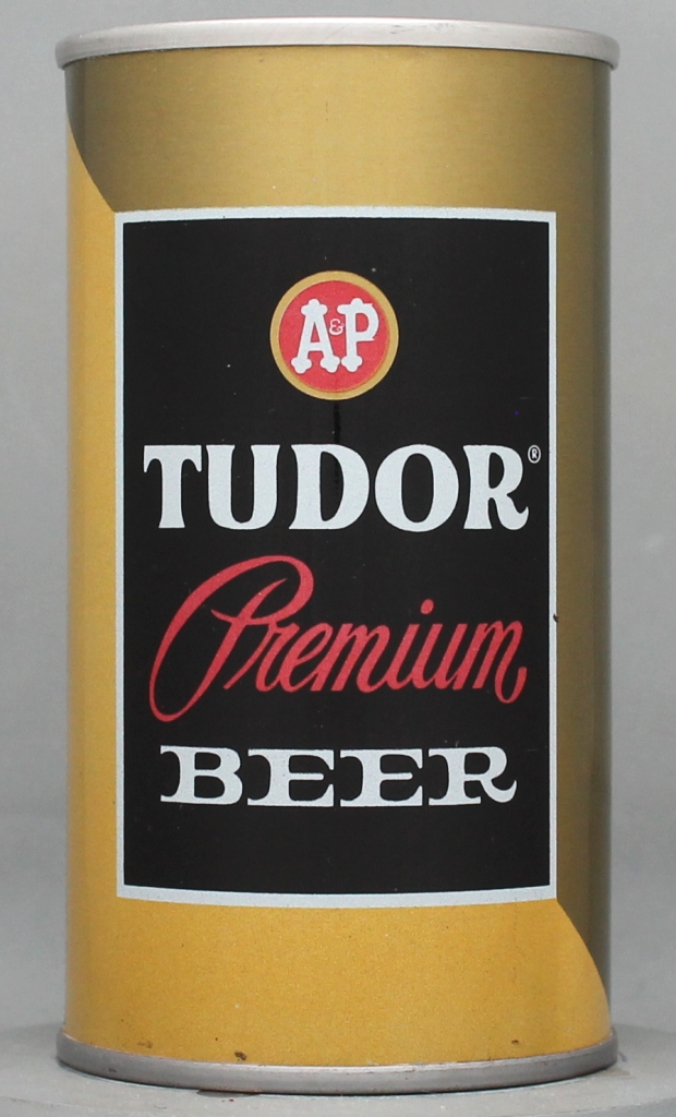 Tudor Premium Beer 12 Oz Tab Top Can