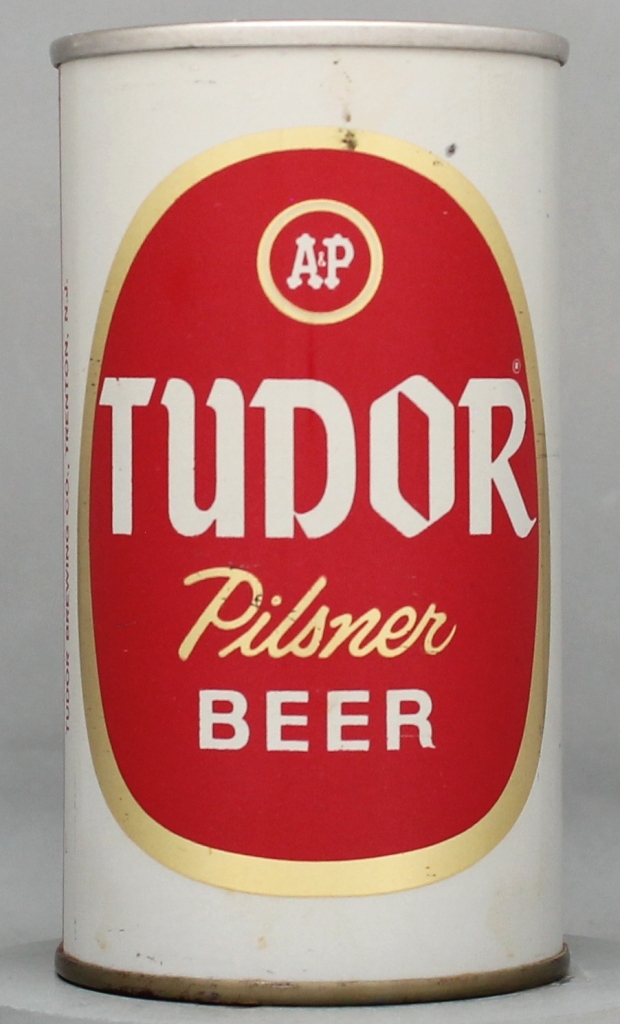 Tudor Pilsner Beer 12 Oz Tab Top Can