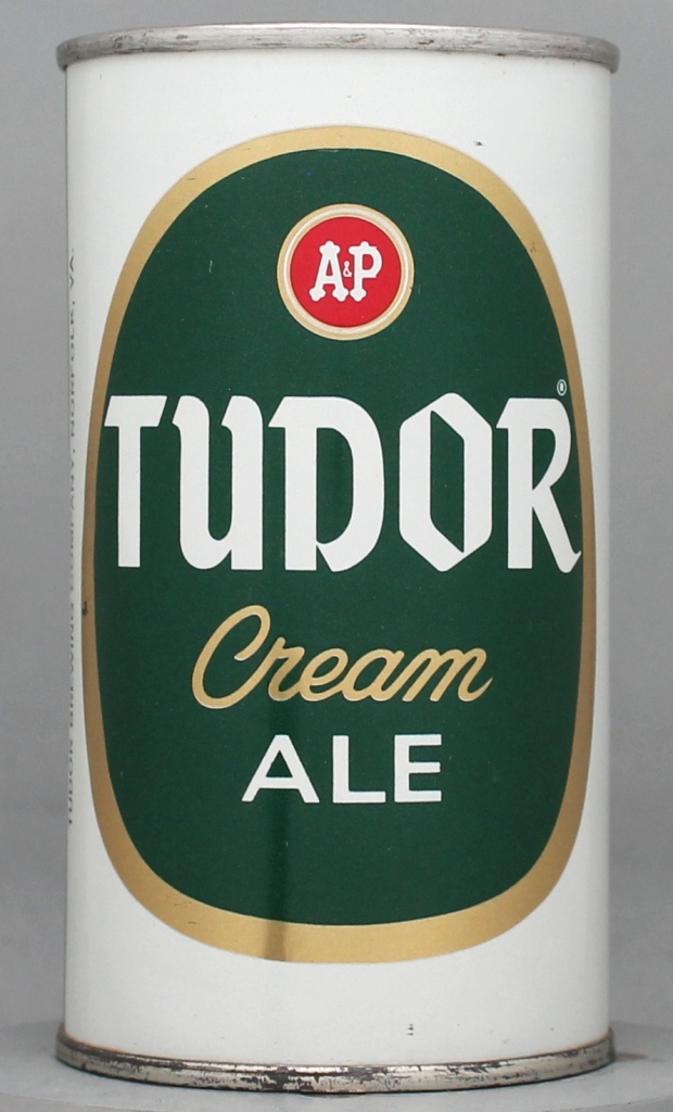 Tudor Cream Ale 12 Oz Zip/Tab/Insert Top Can