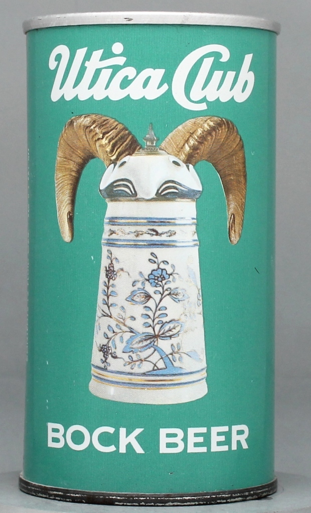 Utica Club Bock 12 Oz Zip/Tab Top Can