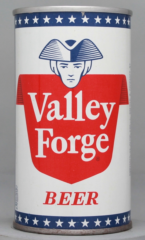 Valley Forge Beer 12 Oz Zip Top Can