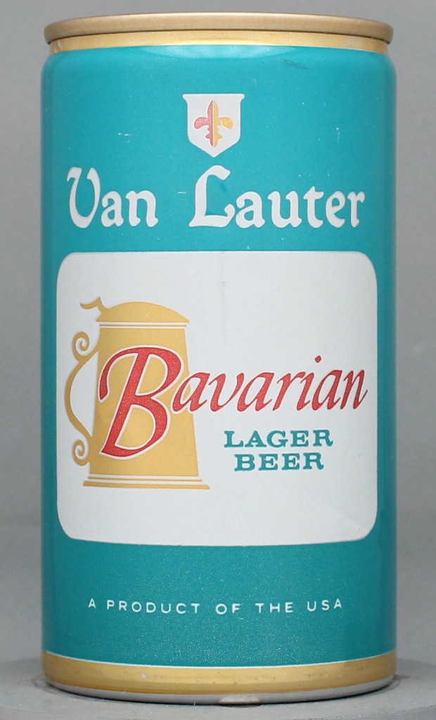 Van Lauter Bavarian Lager Beer 12 Oz Tab Top Can