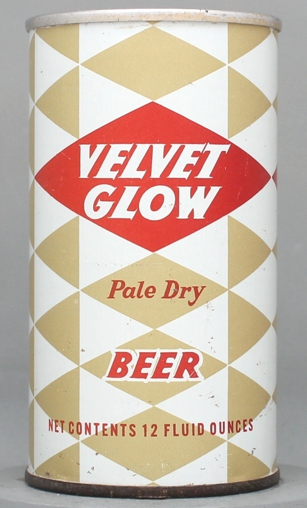 Velvet Glow Pale Dry Beer 12 Oz Tab Top Can