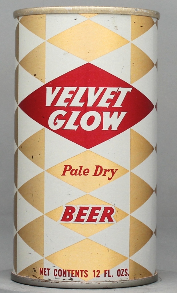 Velvet Glow Pale Dry Beer 12 Oz Tab Top Can