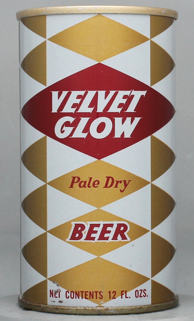 Velvet Glow Pale Dry Beer 12 Oz Tab Top Can