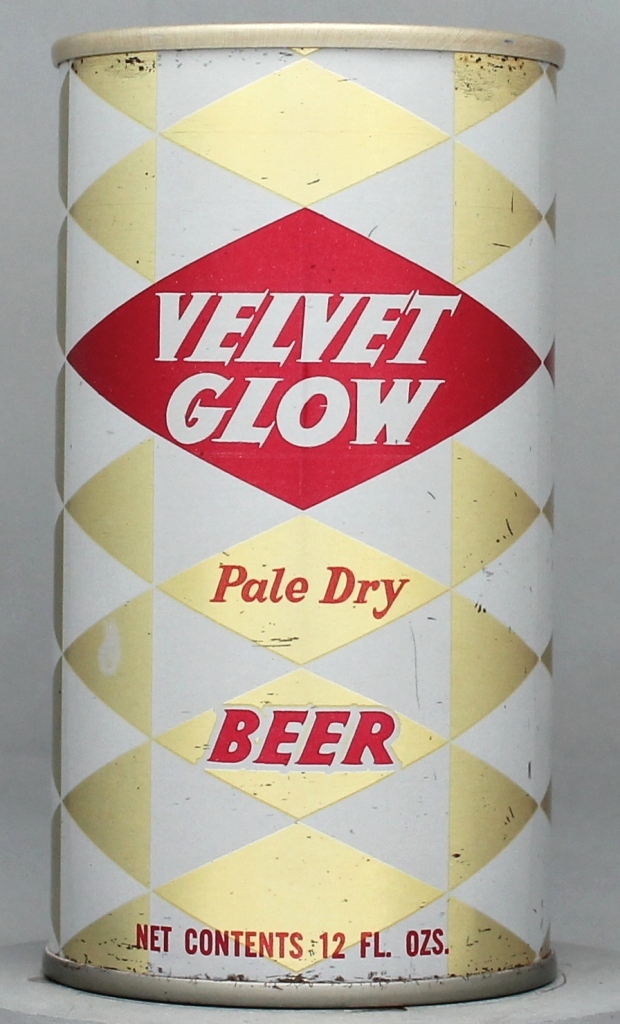 Velvet Glow Pale Dry Beer 12 Oz Tab Top Can