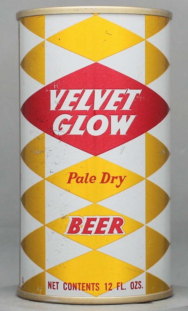 Velvet Glow Pale Dry Beer 12 Oz Tab Top Can