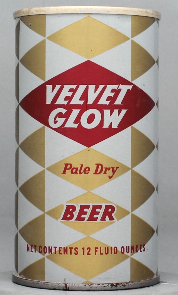 Velvet Glow Pale Dry Beer 12 Oz Tab Top Can