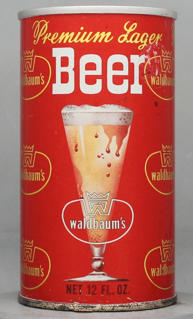 Waldbaum's Premium Lager Beer 12 Oz Tab Top Can