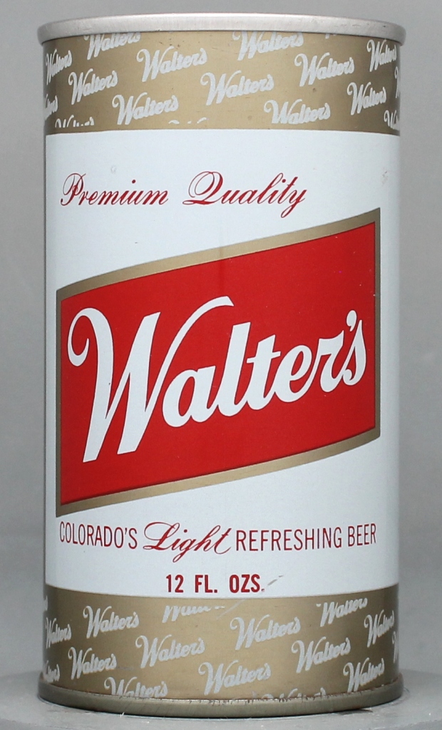 Walter's Colorado's Light Refreshing Beer 12 Oz Tab Top Can
