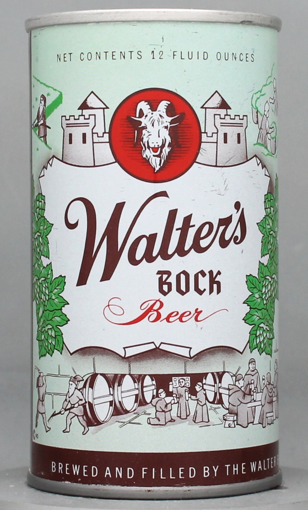 Walter's Bock 12 Oz Zip/Tab Top Can