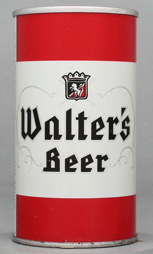 Walter's Beer 12 Oz Zip Top Can