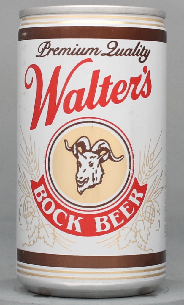 Walter's Premium Quality Bock 12 Oz Tab Top Can