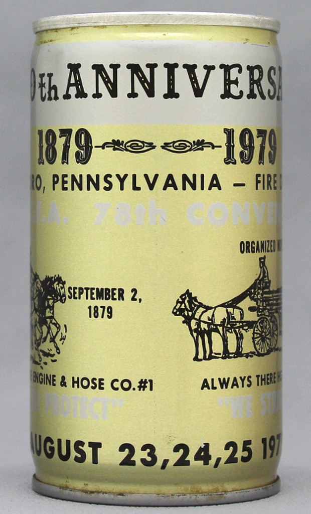 Waynesboro Fire Department Beer 12 Oz Tab Top Can