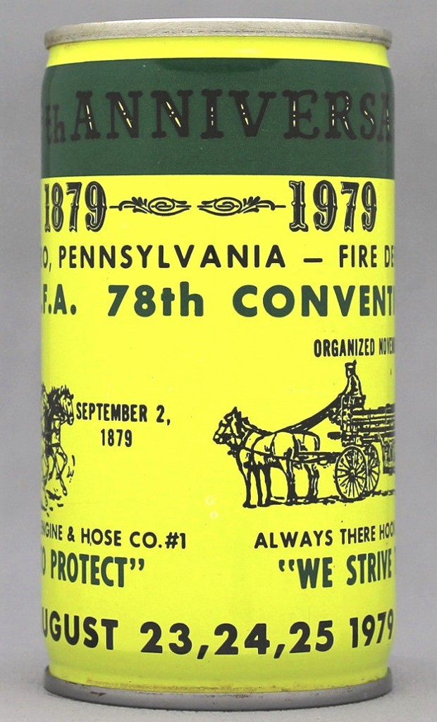 Waynesboro Fire Department Beer 12 Oz Tab Top Can
