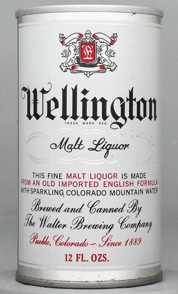 Wellington Malt Liquor 12 Oz Tab Top Can