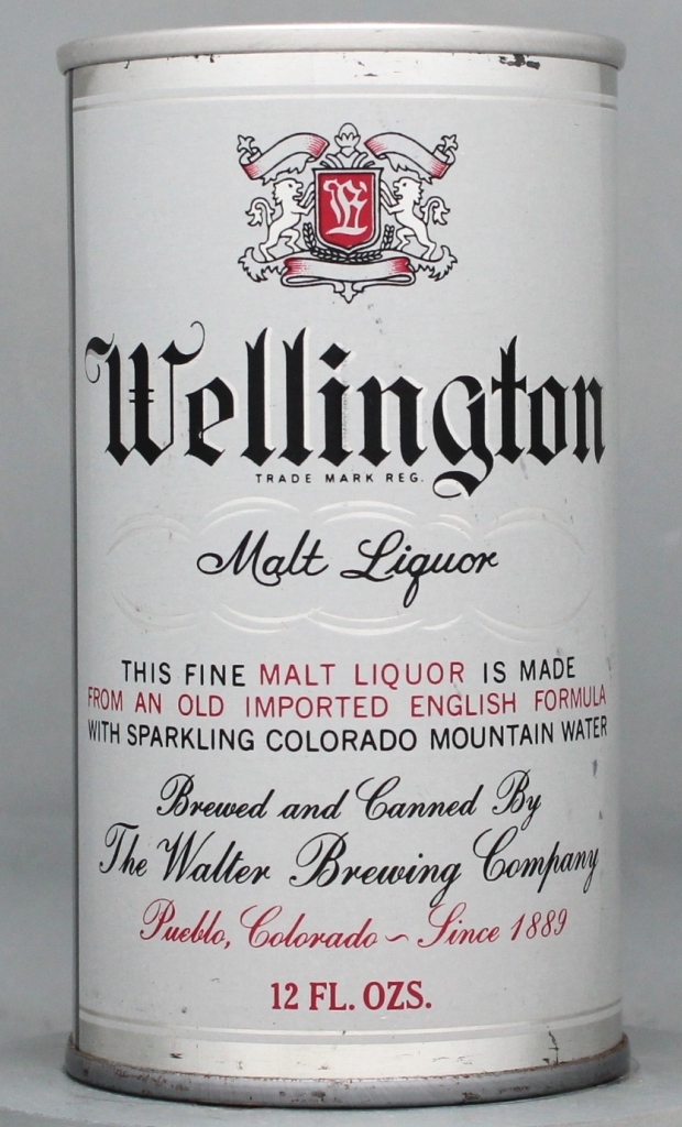 Wellington Malt Liquor 12 Oz Tab Top Can
