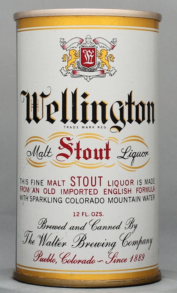 Wellington Stout Malt Liquor 12 Oz Tab Top Can