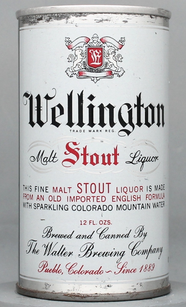 Wellington Stout Malt Liquor 12 Oz Tab Top Can