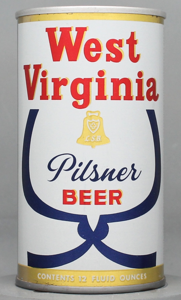 West Virginia Pilsner Beer 12 Oz Tab Top Can