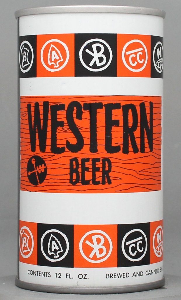 Western Beer 12 Oz Tab Top Can
