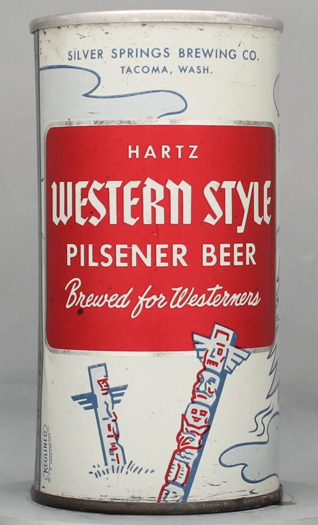 Western Style Pilsner Beer 11 Oz Zip Top Can