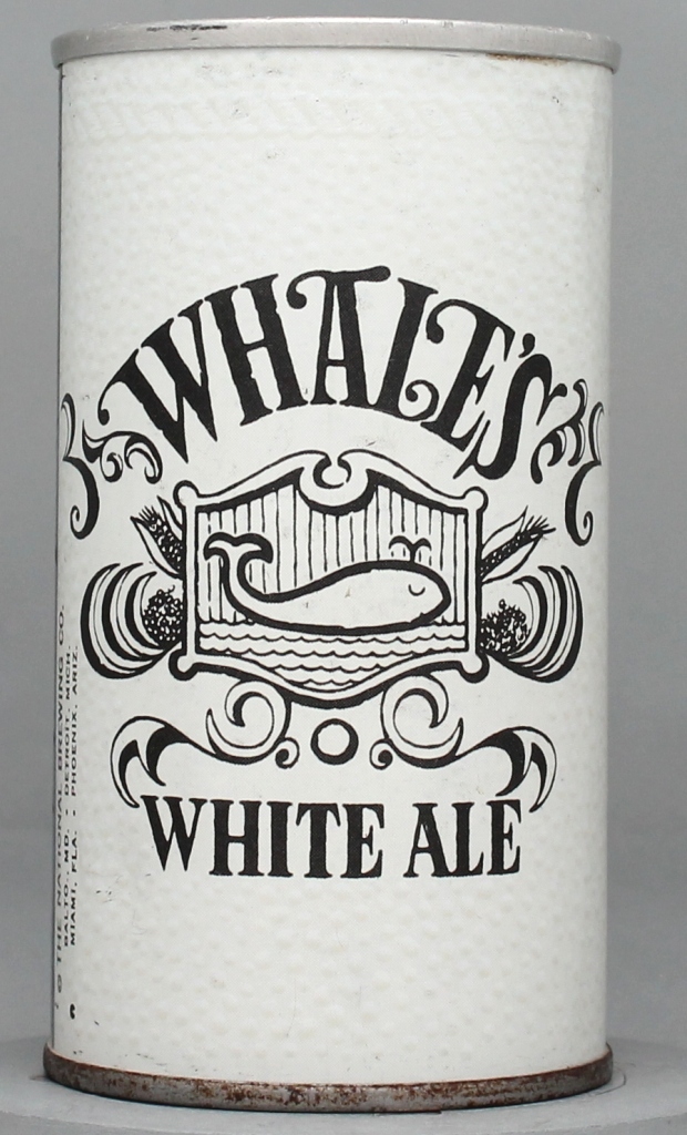 Whale's White Ale 12 Oz Tab Top Can
