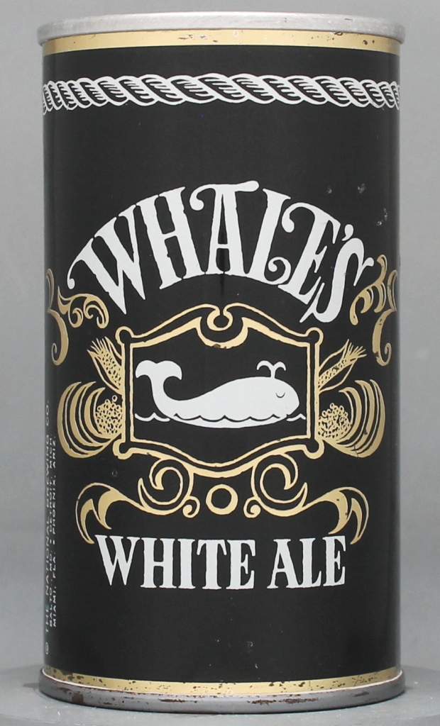 Whale's White Ale 12 Oz Tab Top Can