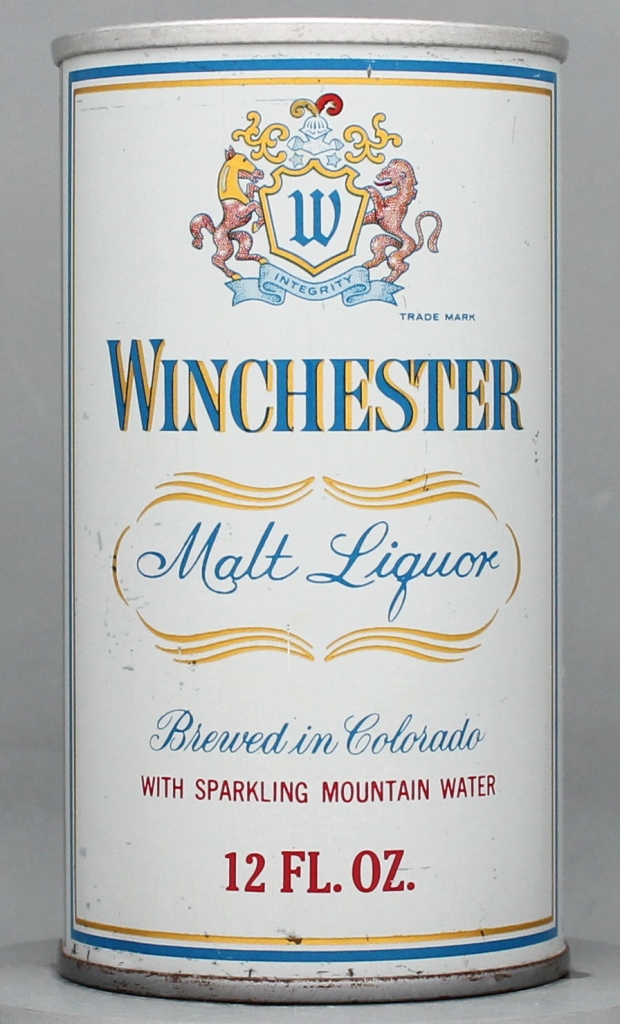 Winchester Malt Liquor 12 Oz Zip/Tab Top Can