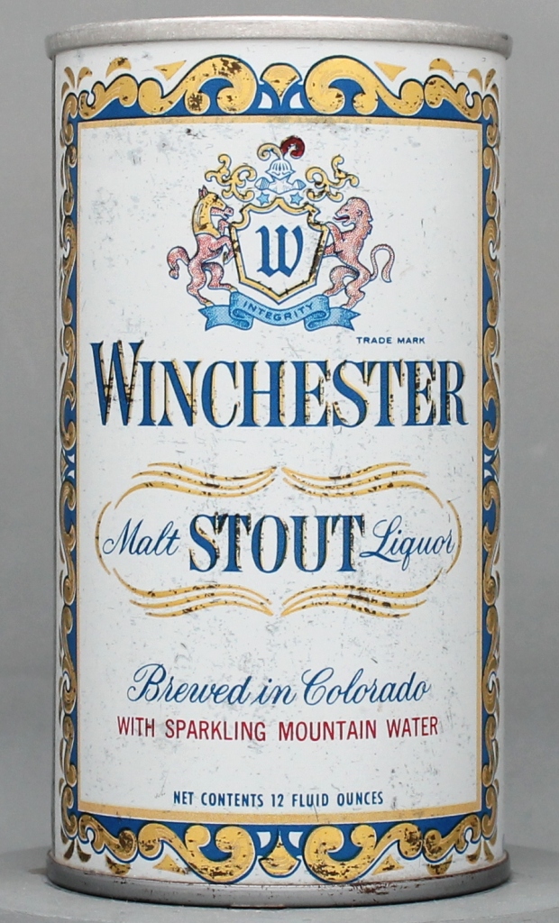 Winchester Stout Malt Liquor 12 Oz Zip/Tab Top Can