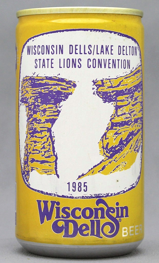 Wisconsin Dells Beer 12 Oz Tab Top Can
