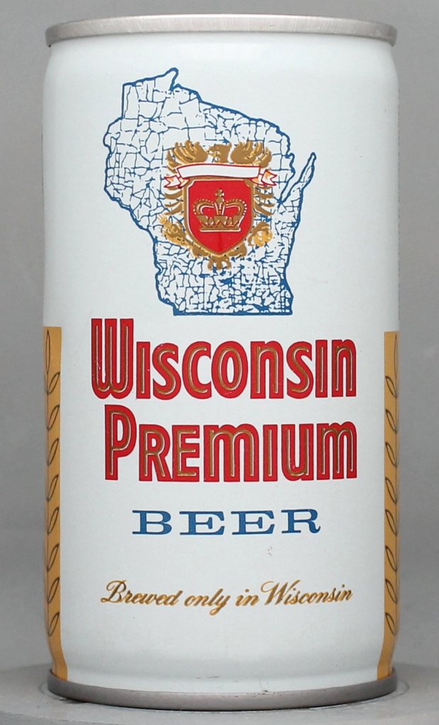 Wisconsin Premium Beer 12 Oz Tab Top Can