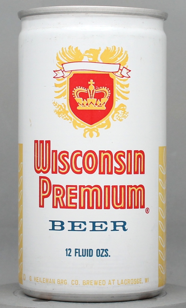 Wisconsin Premium Beer 12 Oz Tab Top Can
