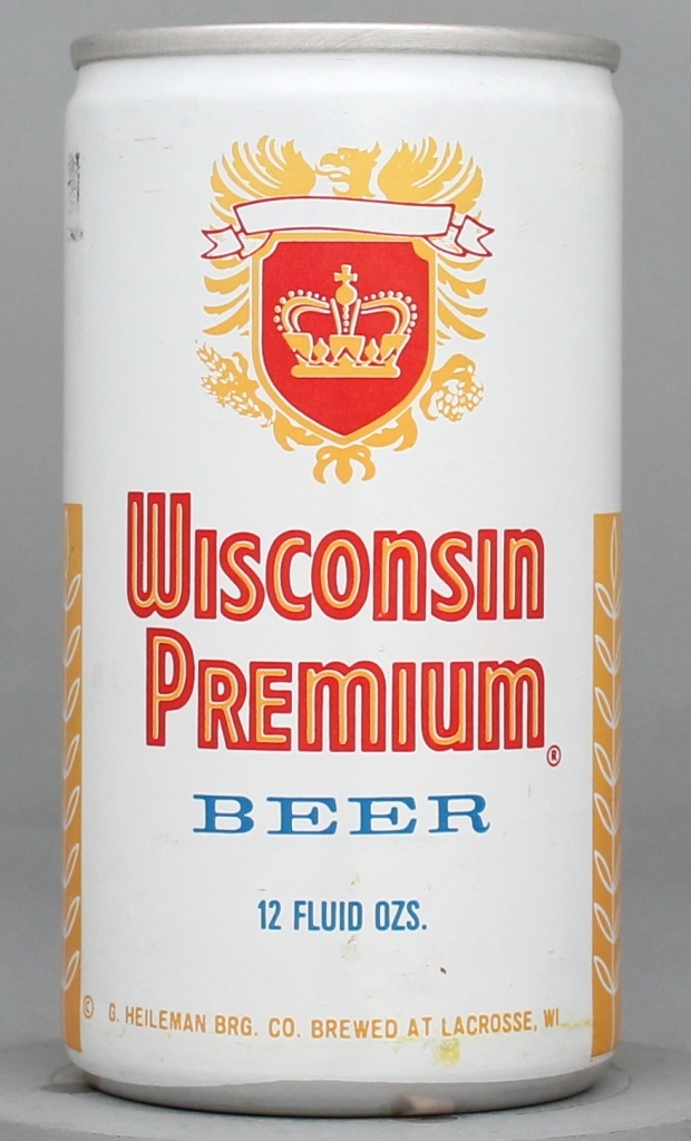 Wisconsin Premium Beer 12 Oz Tab Top Can