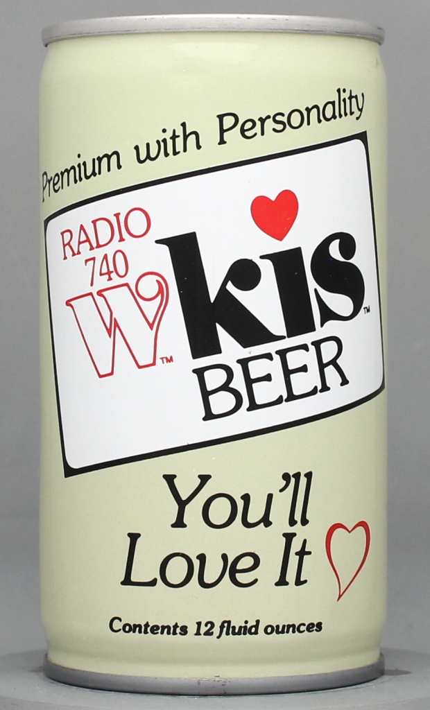Wkis Radio Premium Beer 12 Oz Tab Top Can