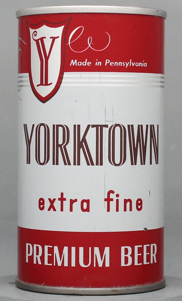 Yorktown Extra Fine Premium Beer 12 Oz Tab Top Can