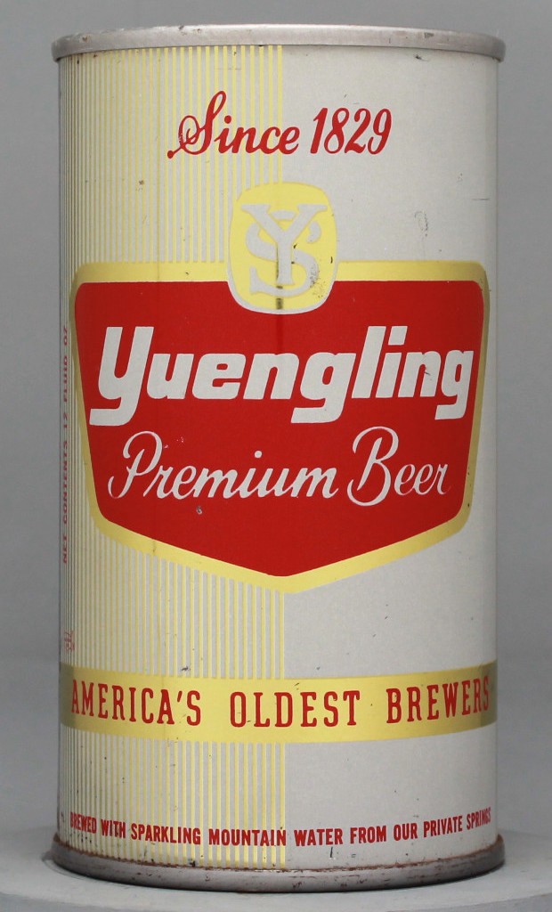 Yuengling Premium Beer 12 Oz Zip/Tab Top Can