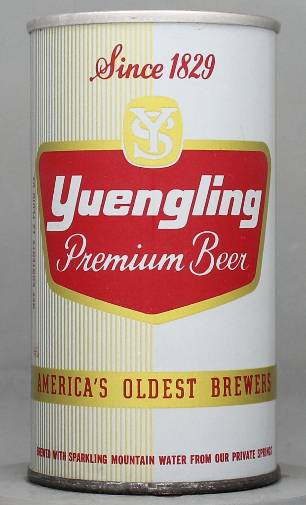 Yuengling Premium Beer 12 Oz Tab Top Can