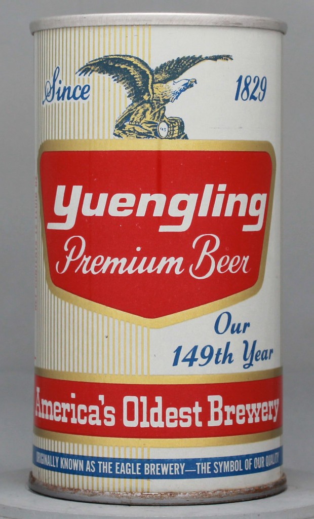 Yuengling Premium Beer 12 Oz Tab Top Can