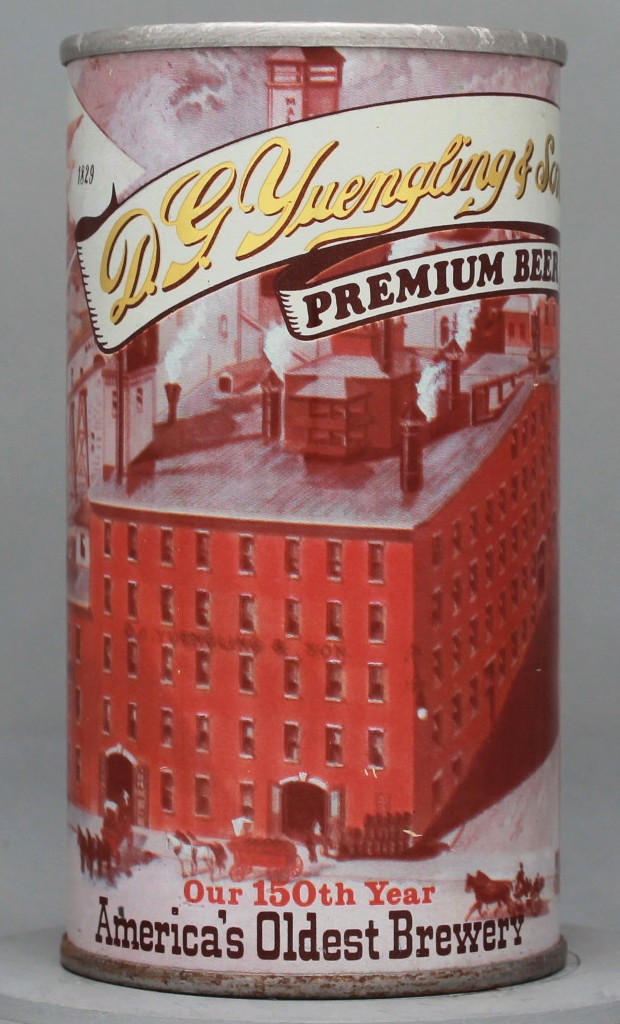 Yuengling & Son Premium Beer 12 Oz Tab Top Can