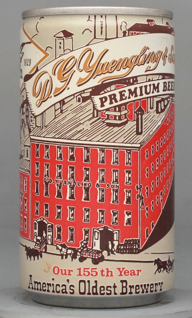 Yuengling & Son Premium Beer 12 Oz Tab Top Can