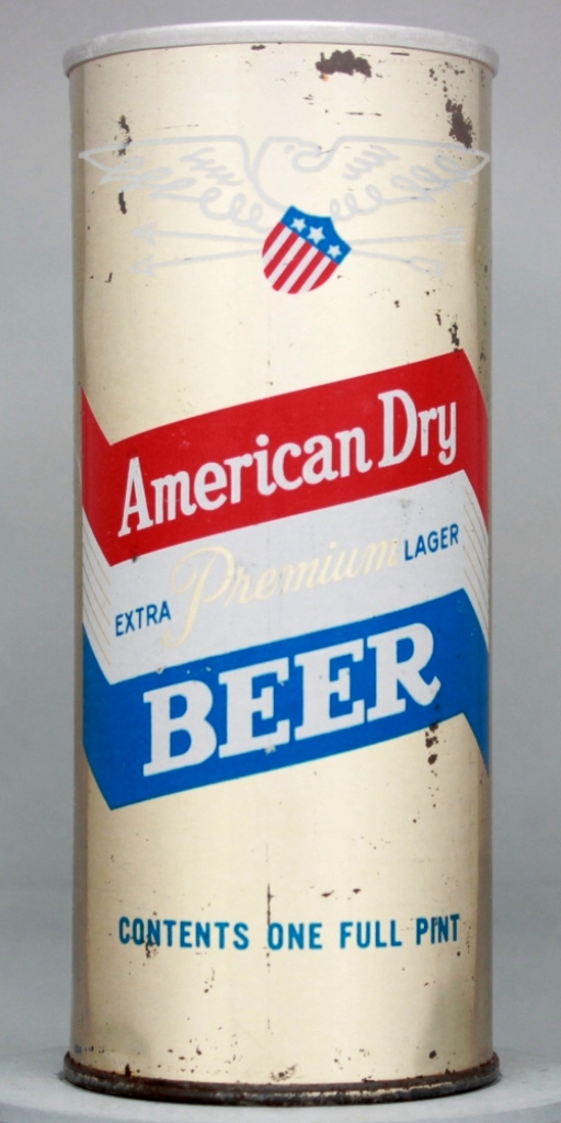 American Dry Extra Premium Beer 16 Oz Zip Top Can