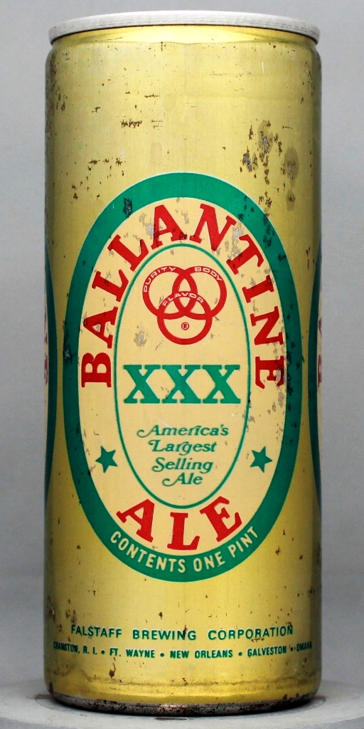 Ballantine XXX Ale 16 Oz Stay Top Can